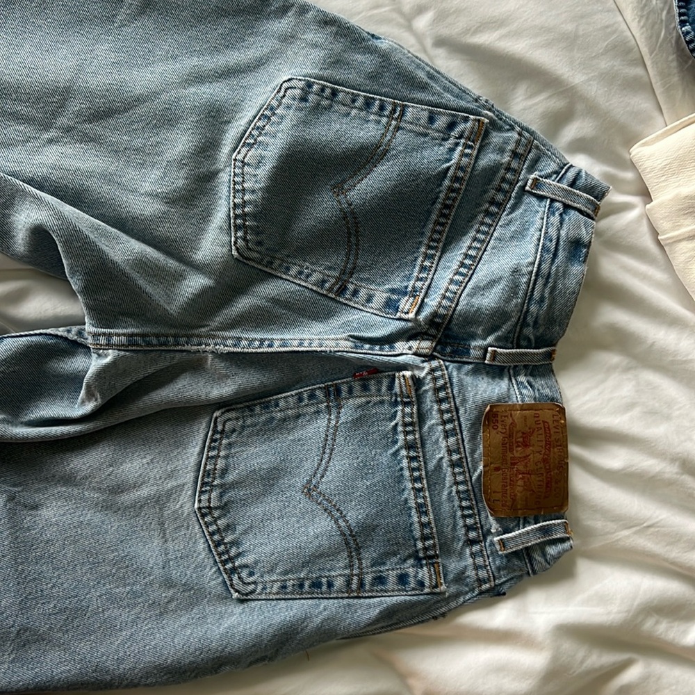 Custom Vintage Levi Straight Leg Jeans